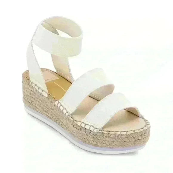 DOLCE VITA Lury Espadrille Wedge Strappy Sandal 9.5 - Picture 1 of 12